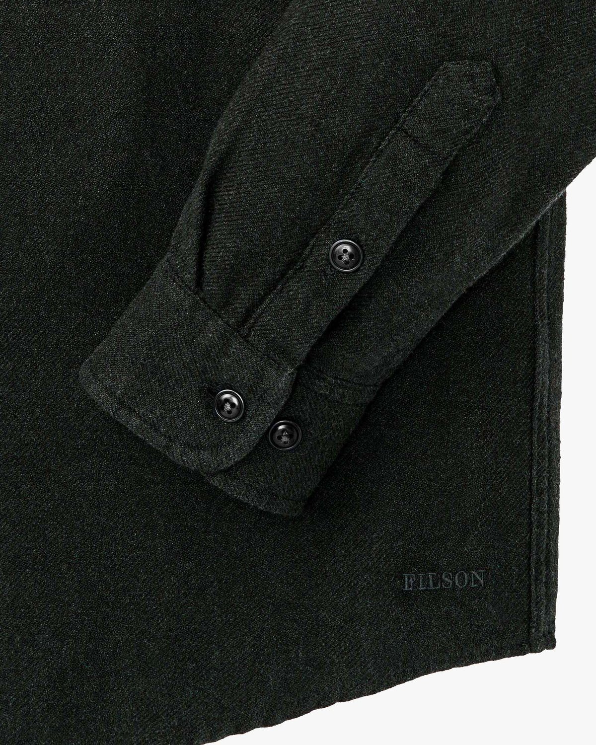 Filson Rustic Flannel Shirt - Dark Moss Heather | Filson Shirts | Jeanstore