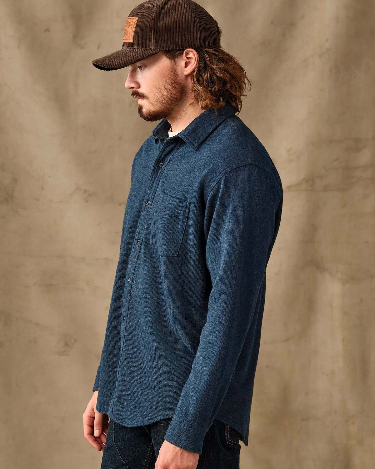 Filson Rustic Flannel Shirt - Blue Heather