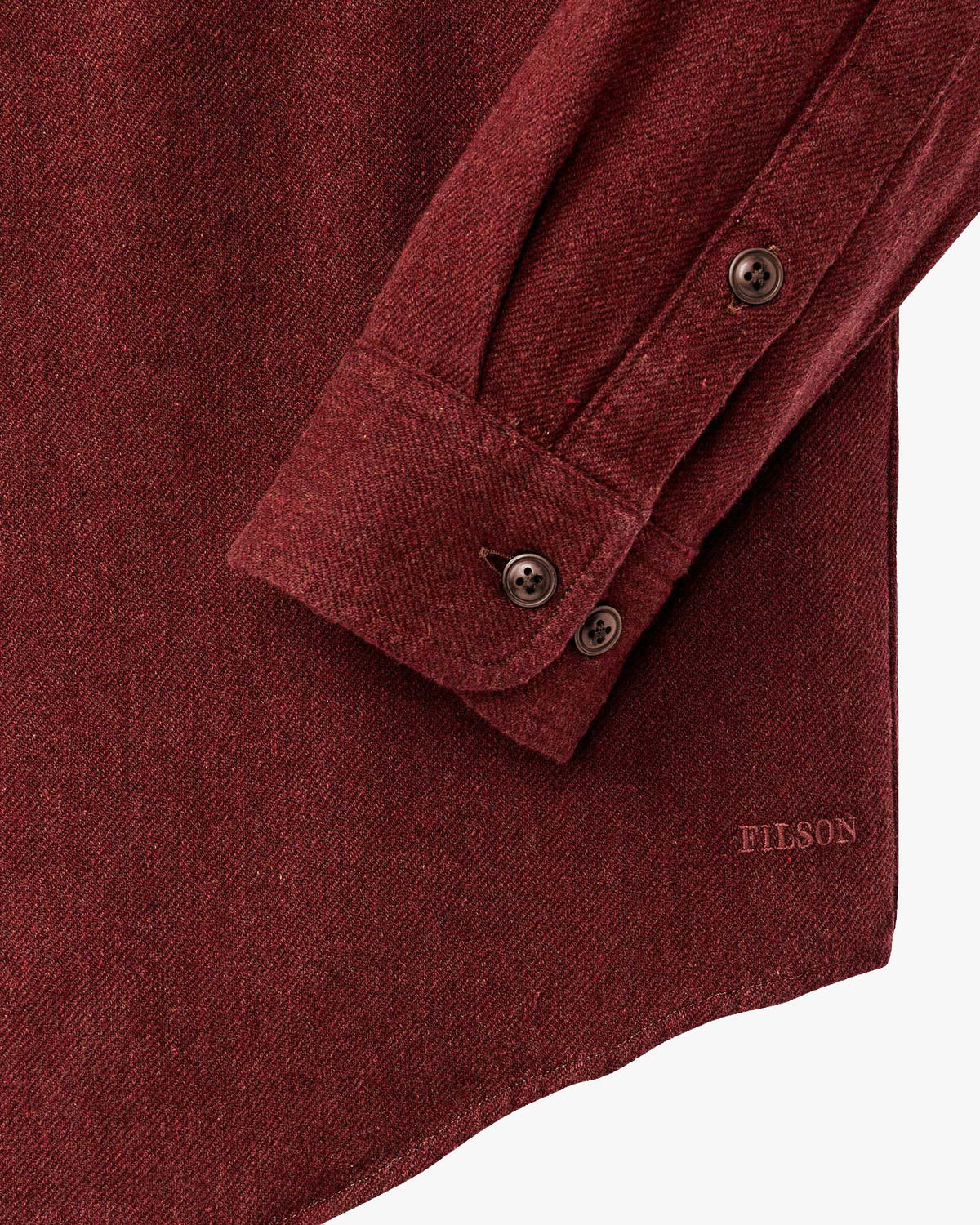 Filson Rustic Flannel Shirt - Port Heather | Filson Shirts | Jeanstore