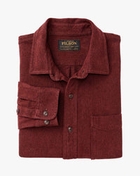 Filson Rustic Flannel Shirt - Port Heather | Filson Shirts | Jeanstore