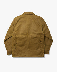 Filson Lined Tin Cloth Cruiser Jacket - Dark Tan | Filson Jackets & Coats | JEANSTORE