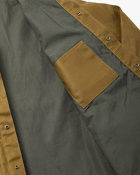 Filson Lined Tin Cloth Cruiser Jacket - Dark Tan | Filson Jackets & Coats | JEANSTORE