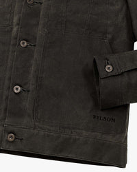 Filson Tin Cloth Short Lined Cruiser Jacket - Beluga