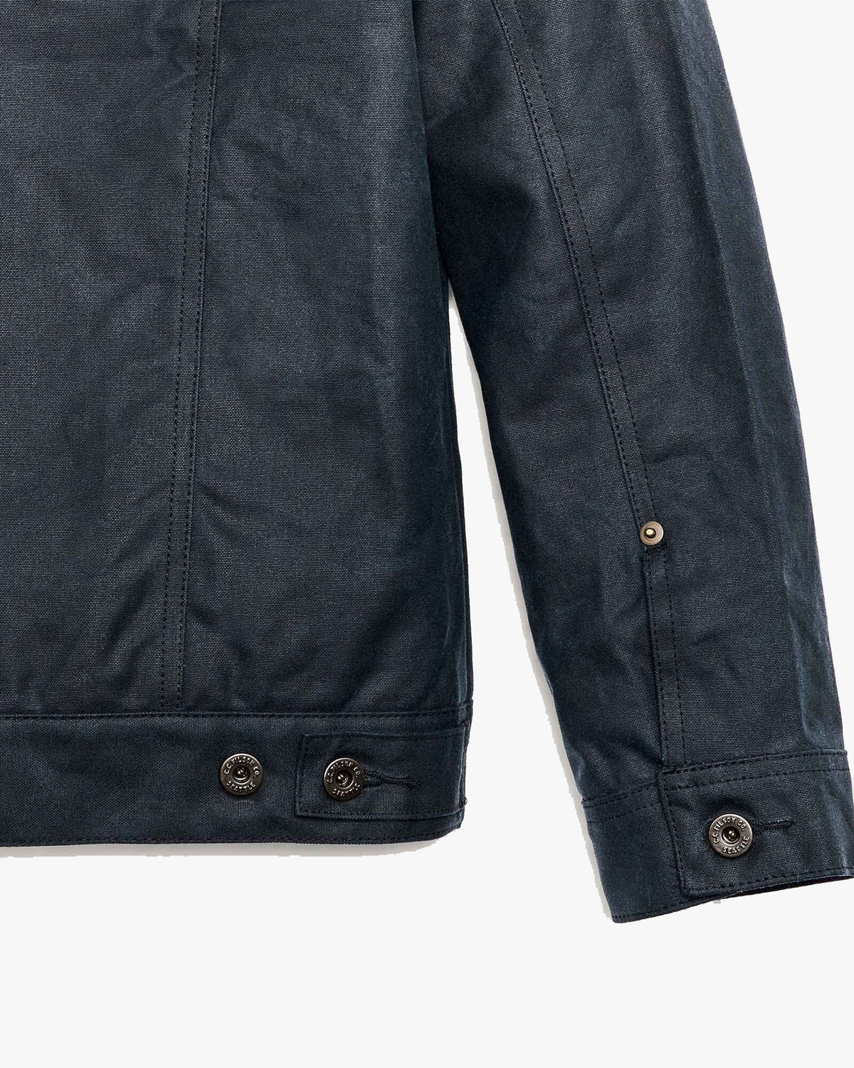 Filson Tin Cloth Short Lined Cruiser Jacket - Service Blue | Filson Jackets & Coats | Jeanstore