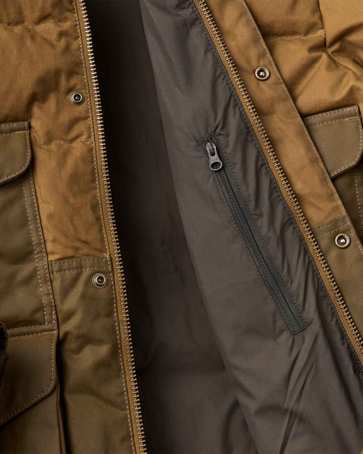 Filson Down Cruiser Jacket - Dark Tan | Filson Jackets & Coats | JEANSTORE