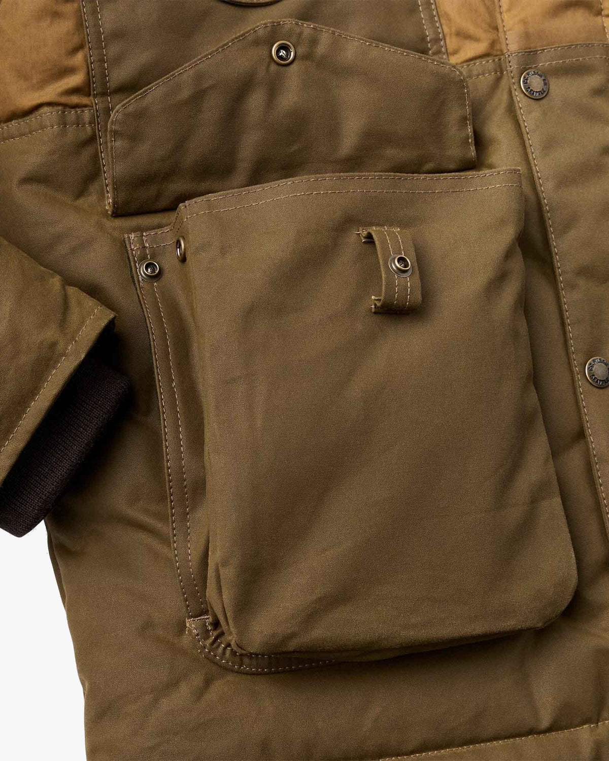 Filson Down Cruiser Jacket - Dark Tan | Filson Jackets & Coats | JEANSTORE