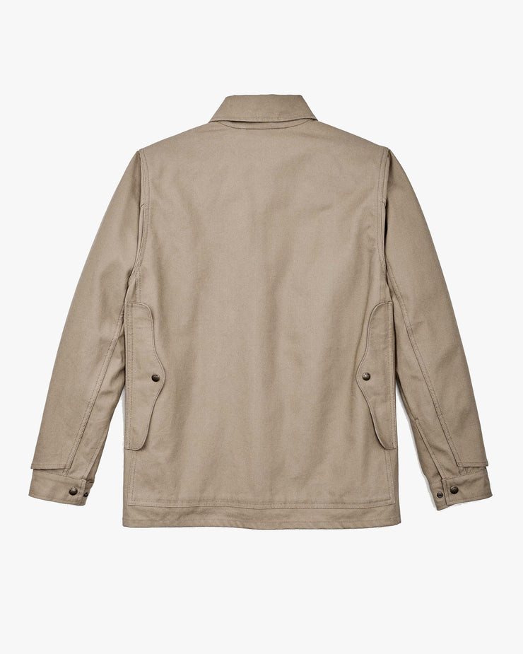 Filson Dry Tin Cloth Cruiser Jacket - Grey Khaki