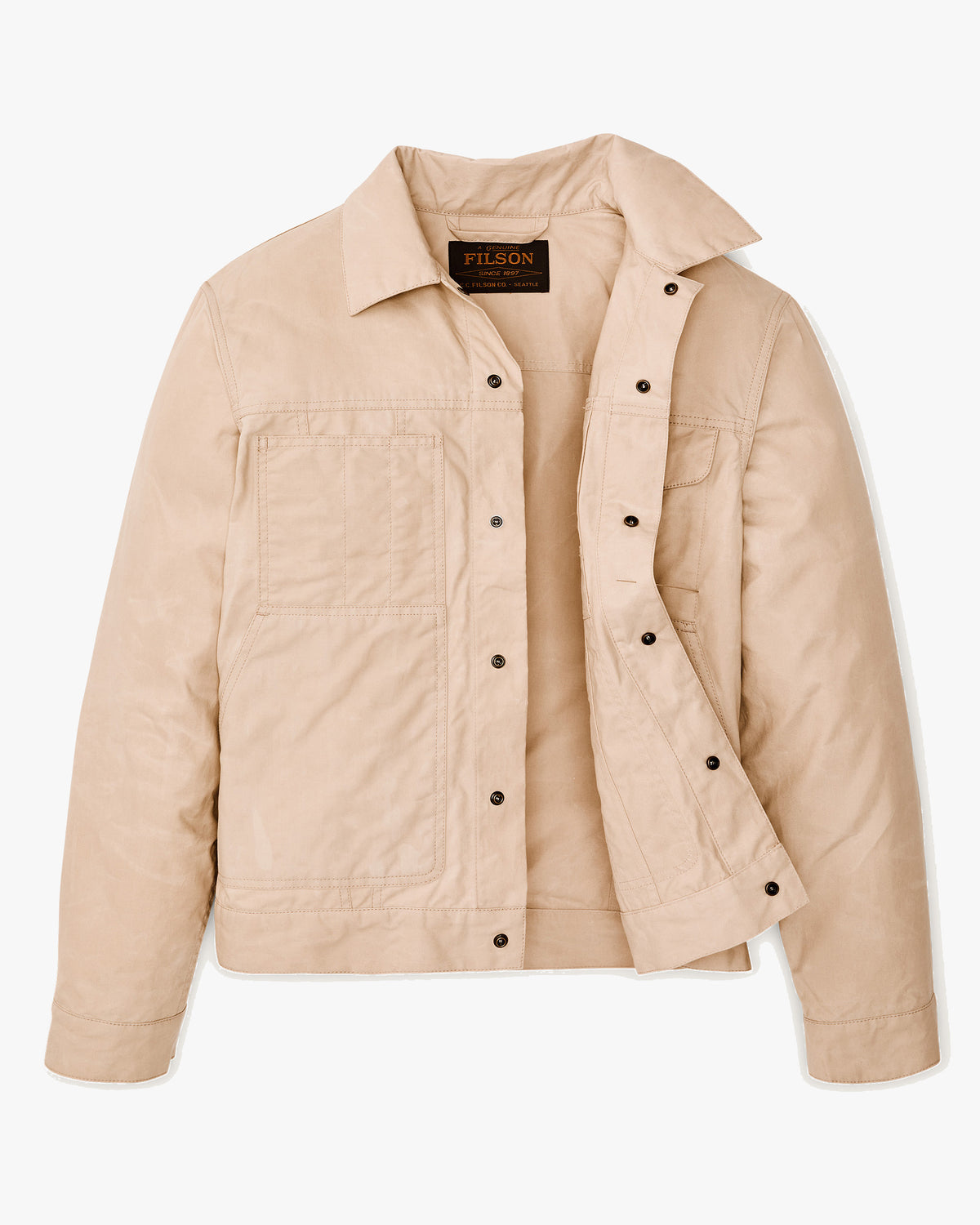 Filson Ranger Short Cruiser Jacket - Quail Tan | Filson Jackets & Coats | JEANSTORE