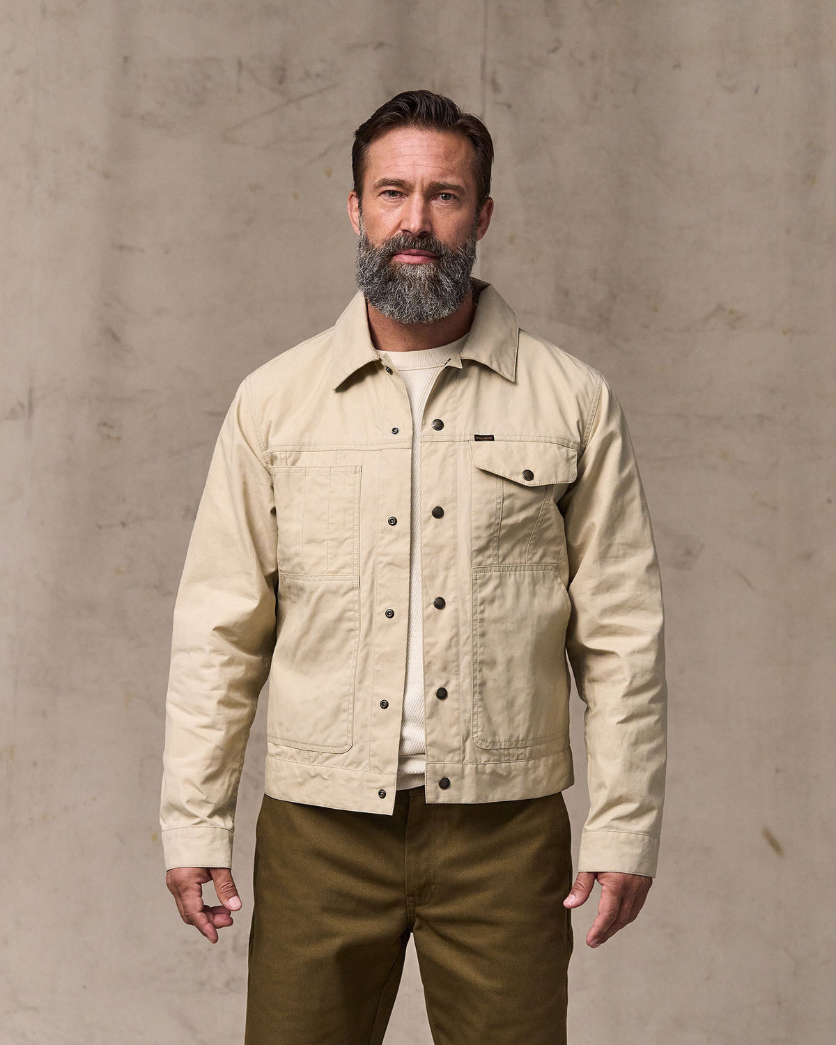 Filson Ranger Short Cruiser Jacket - Quail Tan | Filson Jackets & Coats | JEANSTORE
