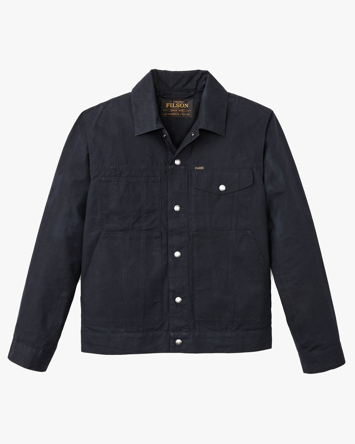 Filson Ranger Short Cruiser Jacket - Navy | Filson Jackets & Coats | JEANSTORE