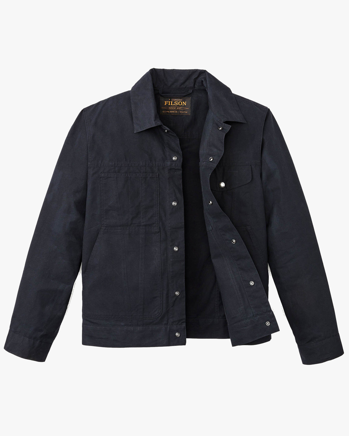 Filson Ranger Short Cruiser Jacket - Navy | Filson Jackets & Coats | JEANSTORE