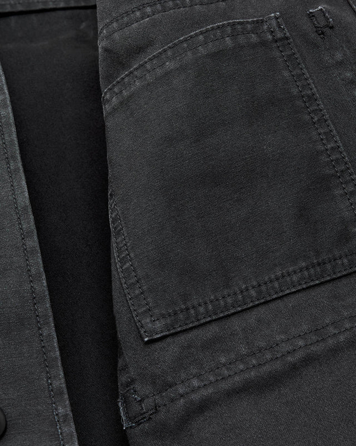 Filson Reverse Sateen Field Cruiser Jacket - Washed Faded Black