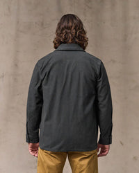 Filson Reverse Sateen Field Cruiser Jacket - Washed Faded Black