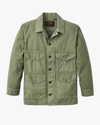 Filson Reverse Sateen Field Cruiser Jacket - Washed Fatigue Green | Filson Jackets & Coats | JEANSTORE