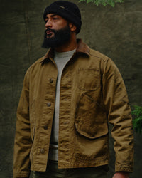 Filson Canvas Outfitter Jacket - Kangaroo | Filson Jackets & Coats | JEANSTORE