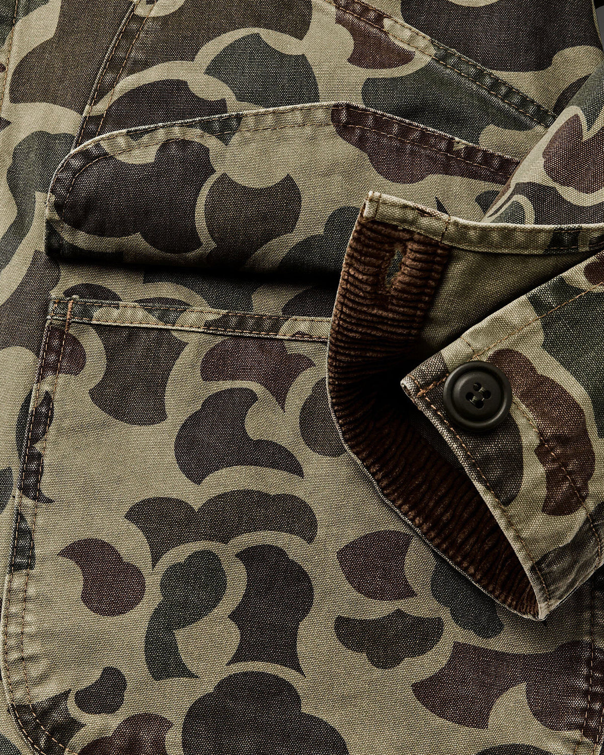 Filson Canvas Outfitter Jacket - Tundra Shrub Camo | Filson Jackets & Coats | JEANSTORE