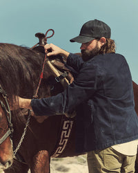 Filson Canvas Outfitter Jacket - Blue Mussel