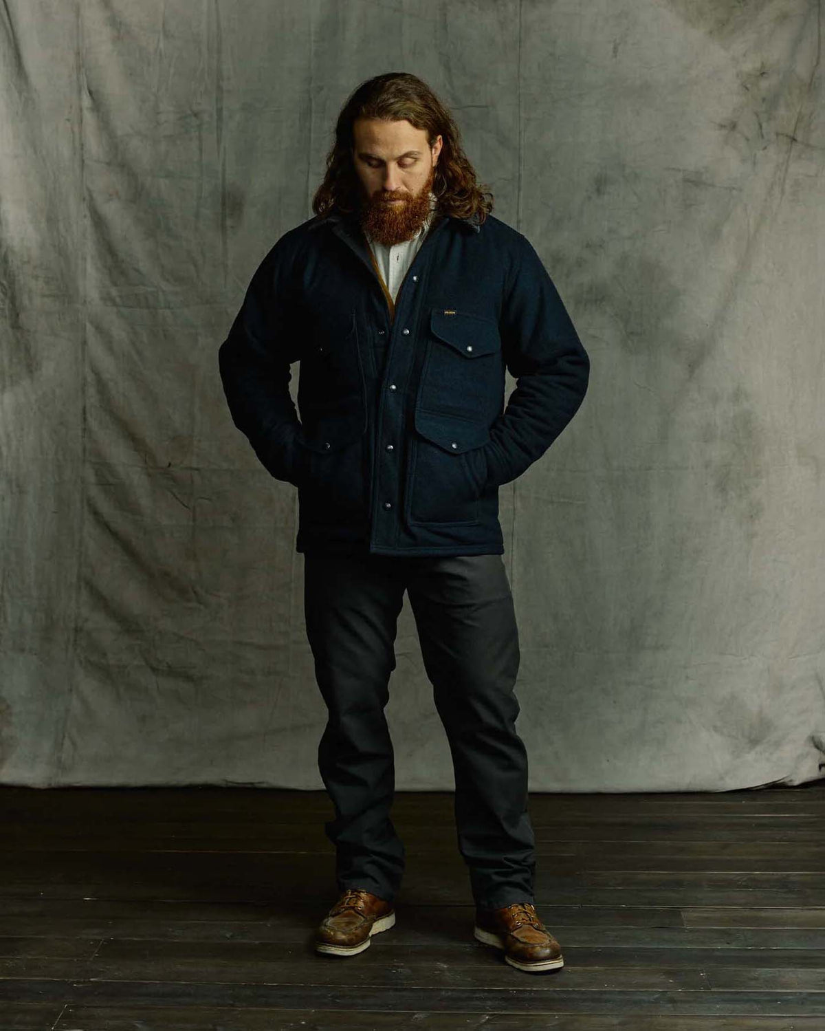 Filson Spokane Insulated Cruiser Jacket - Navy