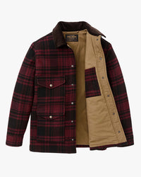 Filson Spokane Insulated Cruiser Jacket - Port / Black Plaid | Filson Jackets & Coats | Jeanstore