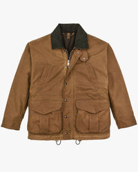 Filson Lined Tin Cloth Field Jacket - Dark Tan | Filson Jackets & Coats | JEANSTORE