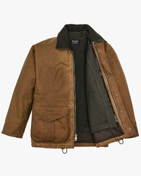 Filson Lined Tin Cloth Field Jacket - Dark Tan | Filson Jackets & Coats | JEANSTORE