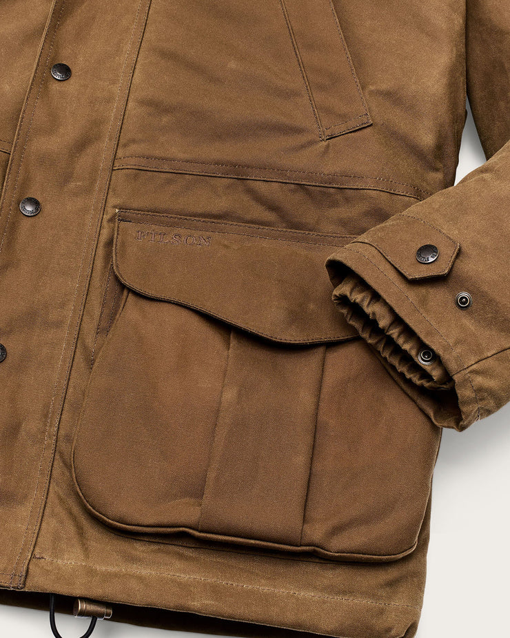 Filson Lined Tin Cloth Field Jacket - Dark Tan