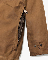 Filson Lined Tin Cloth Field Jacket - Dark Tan | Filson Jackets & Coats | JEANSTORE