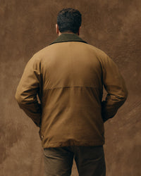 Filson Lined Tin Cloth Field Jacket - Dark Tan | Filson Jackets & Coats | JEANSTORE