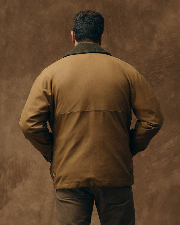 Filson Lined Tin Cloth Field Jacket - Dark Tan