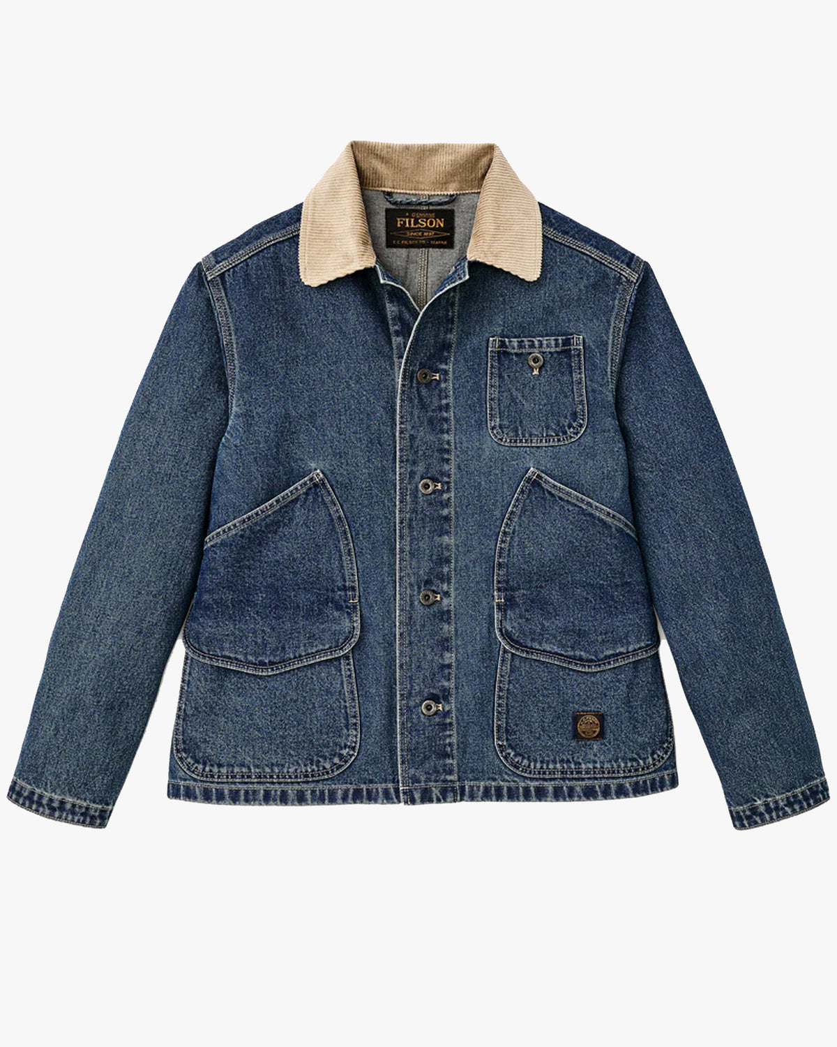 Filson 11oz Denim Outfitter Jacket - Light Indigo