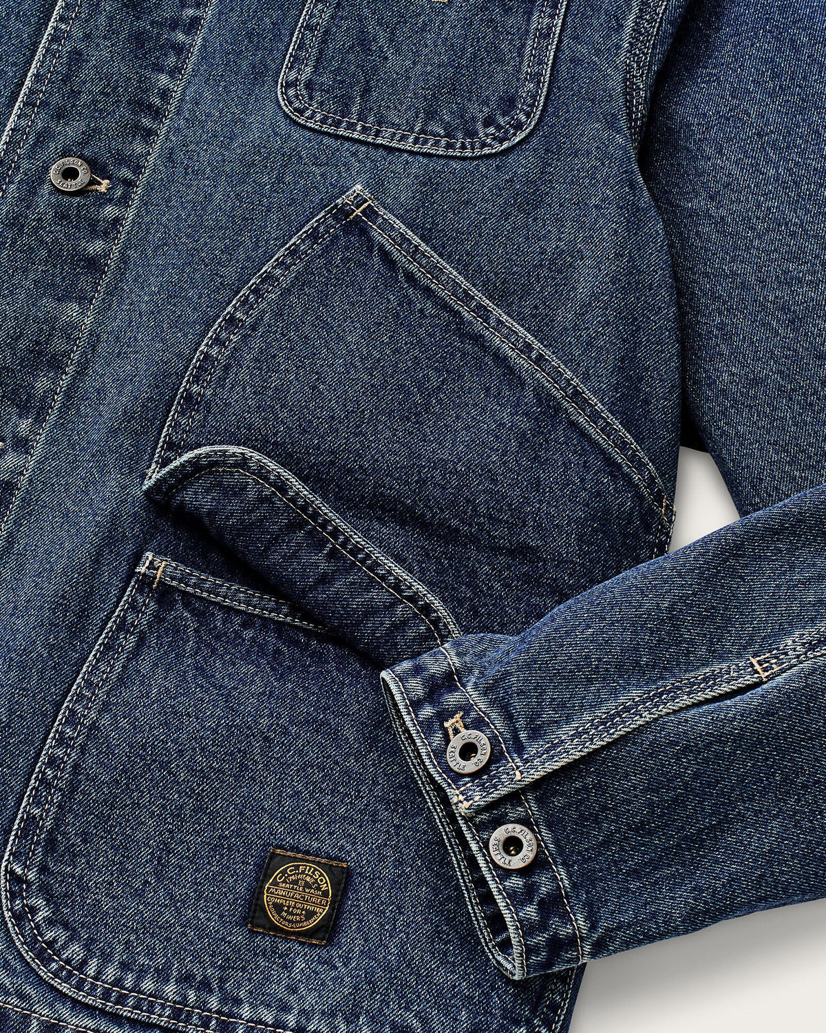 Filson 11oz Denim Outfitter Jacket - Light Indigo