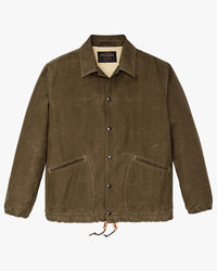 Filson Dry Wax Windbreaker - Military Olive