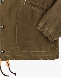 Filson Dry Wax Windbreaker - Military Olive