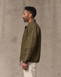 Filson Dry Wax Windbreaker - Military Olive