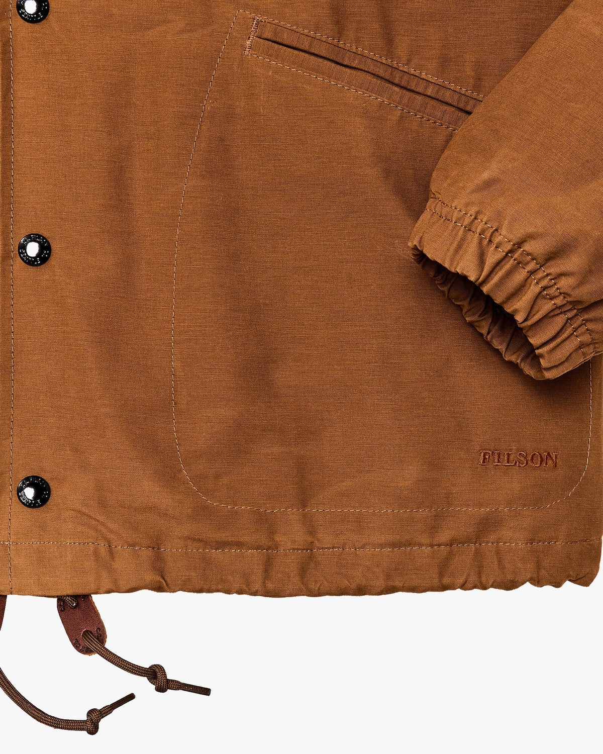 Filson Dry Wax Windbreaker - Harvest Tan