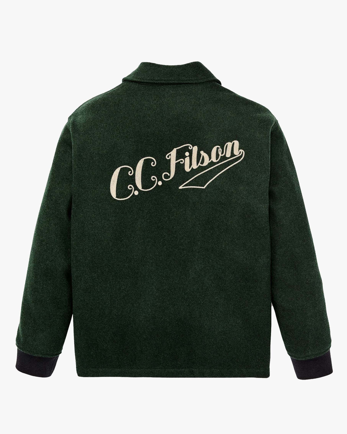 Filson Mackinaw Wool Coach's Jacket - Vintage Pine | Filson Jackets & Coats | Jeanstore