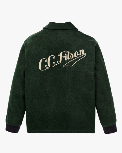 Filson Mackinaw Wool Coach's Jacket - Vintage Pine | Filson Jackets & Coats | Jeanstore