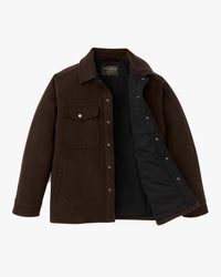 Filson Spokane Insulated Jac-Shirt - Beaver Brown | Filson Shirts | Jeanstore