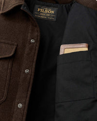 Filson Spokane Insulated Jac-Shirt - Beaver Brown | Filson Shirts | Jeanstore