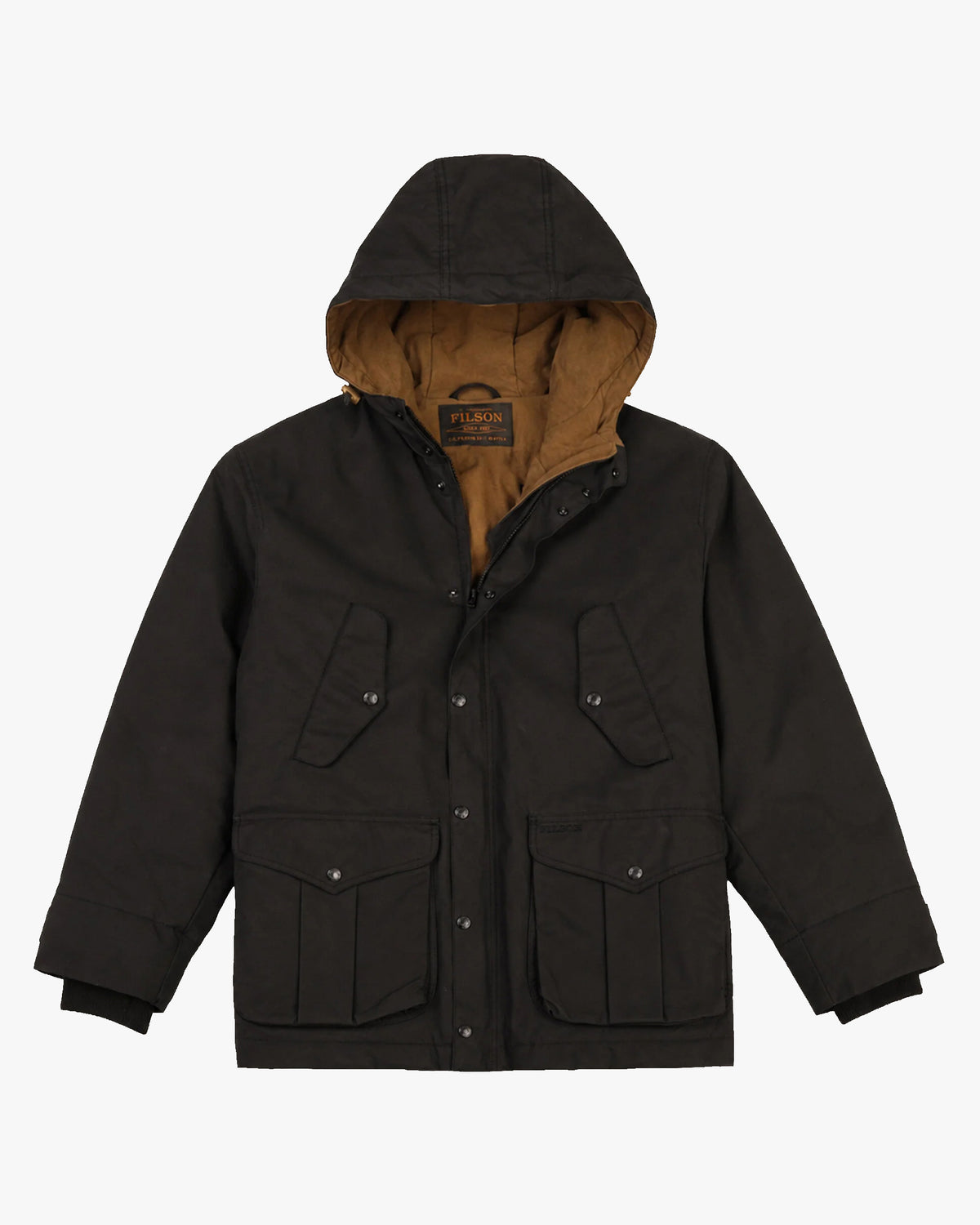 Filson Waxed Mountain Parka - Black