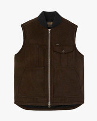 Filson Spokane Insulated Work Vest - Beaver Brown | Filson Jackets & Coats | Jeanstore