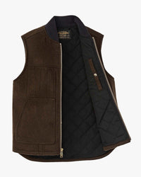 Filson Spokane Insulated Work Vest - Beaver Brown | Filson Jackets & Coats | Jeanstore