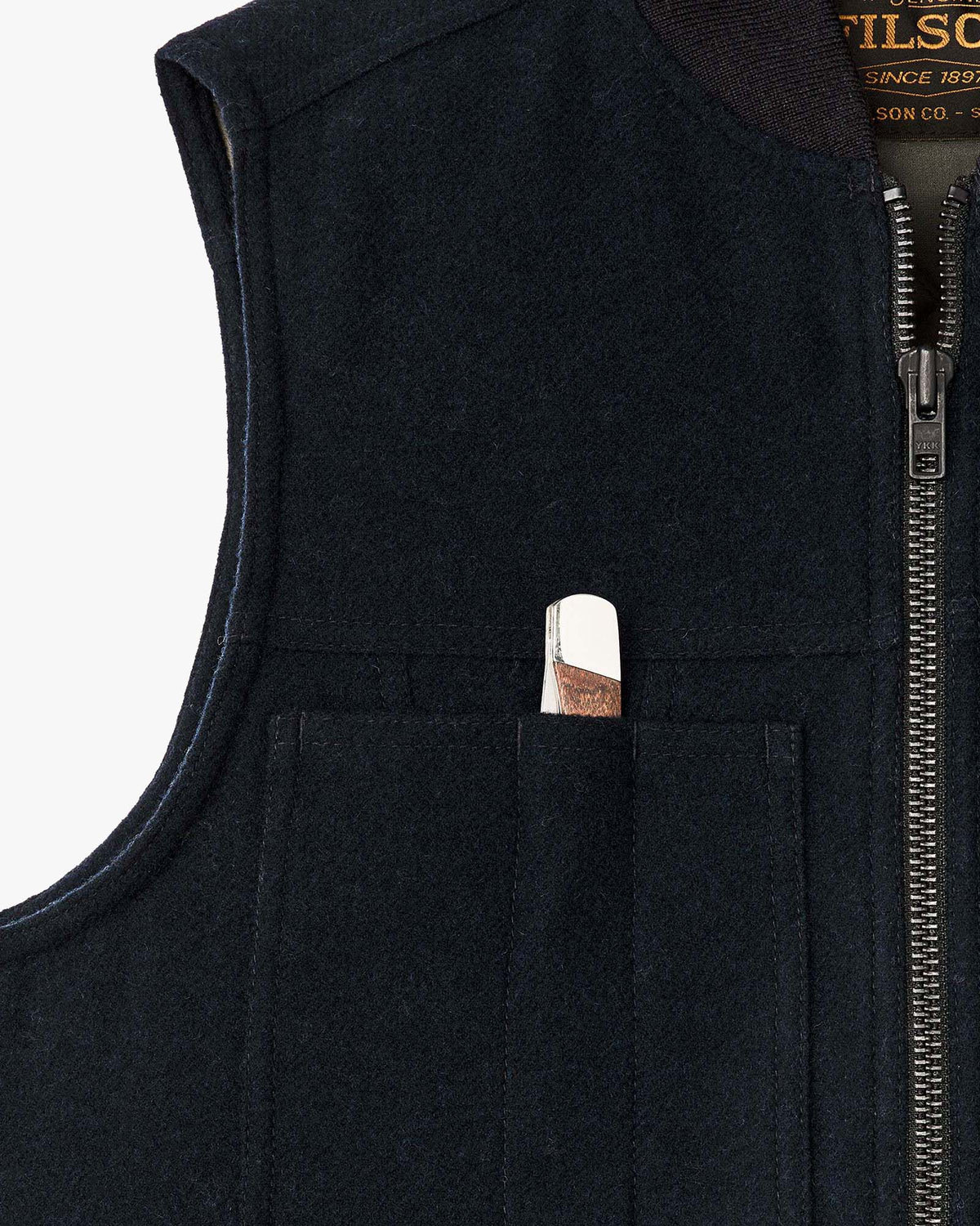 Filson Spokane Insulated Work Vest - Navy | Filson Jackets & Coats | Jeanstore