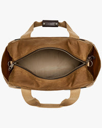 Filson Small Tin Cloth Duffle Bag - Dark Tan | Filson Bags | JEANSTORE