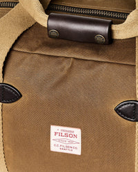 Filson Small Tin Cloth Duffle Bag - Dark Tan | Filson Bags | JEANSTORE