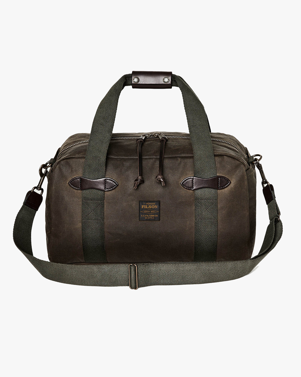 Filson Small Tin Cloth Duffle Bag - Otter Green | Filson Bags | JEANSTORE