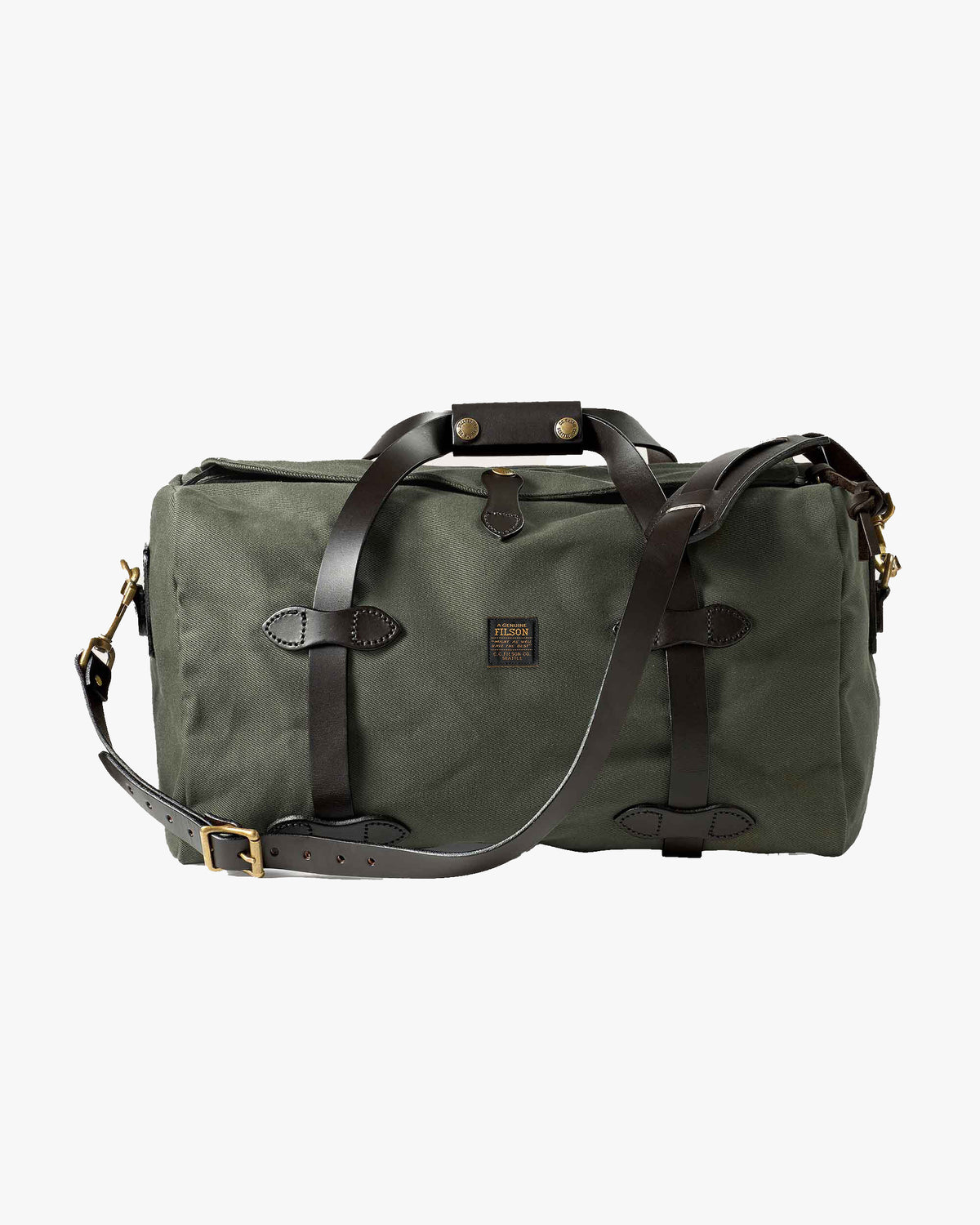 Filson Small Rugged Twill Duffle Bag - Otter Green | Filson Bags | JEANSTORE