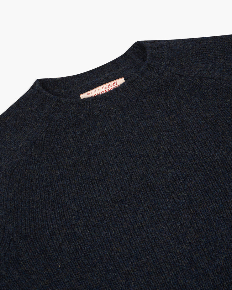 Filson Irish Wool 5-Gauge Sweater - Blue / Green Melange – JEANSTORE
