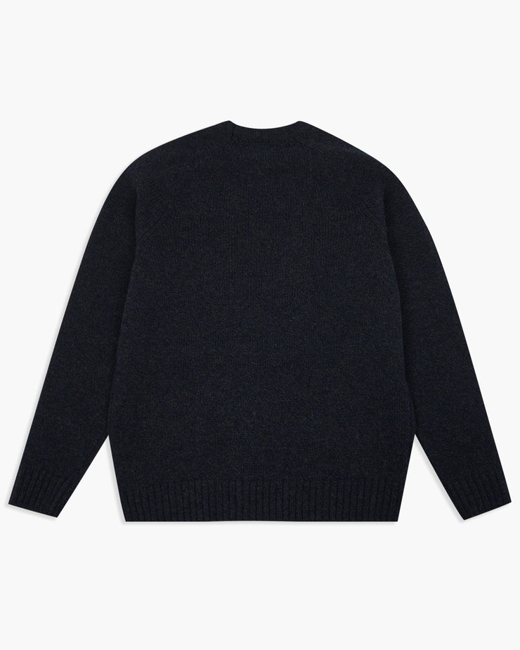 Filson Irish Wool 5-Gauge Sweater - Blue / Green Melange – JEANSTORE