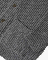 Filson Bristol Cardigan Sweater - Medium Grey Melange